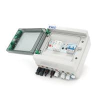 Комбинатор для солнечных систем YRPVB-2 / 1CB DC550V с грозозащитой (2 входа / 1 выход) (ток 20А 550В)