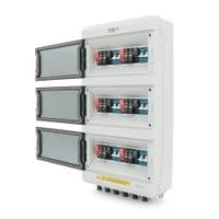 Комбинатор для солнечных систем YRPVB-6 / 6CB DC600V с грозозащитой (6 входов / 6 выходов) (ток 32А 600В)
