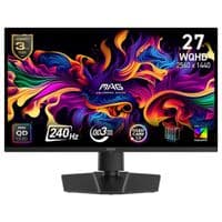 Монітор QD-OLED  26.5" WQHD (2560 x 1440) 0.03ms 2 40Hz 178/178/2HDMI/DP  MAG 271QP QD-OLED X24