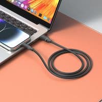 Кабель XO USB - USB Type-C (M/M), 3A, 60W, 1 м, Чорний (NB265-AC.black)