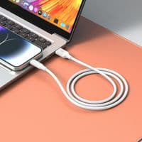 Кабель XO USB - USB Type-C (M/M), 3А, 60Вт, 1 м, білий (NB265-AC.white)