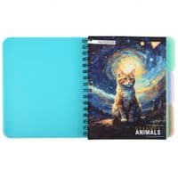 Блокнот Yes А4 Dreamer animals 144 аркуша пластикова обкладинка (681972)