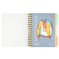 Блокнот Yes А5 Notebook UA 144 листа пластиковая обложка (681951)