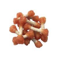Лакомство для собак Lucky Star Мягкие гантельки с мясом курицы на прессованной кости с сыром кож 6 см 200 г (4820112457884)