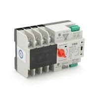 Автомат введения резерва (АВР) четырехполюсный YRQ2PC-125, 400V / 125A на DIN-рейку для генераторов