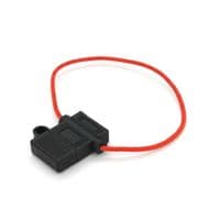 Автомобильный проводный держатель предохранителя 1015 / 16, 1A-48A,250V пиле/водонепроникаемый, медь, 30см.в корпусе ПВХ