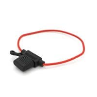 Автомобильный проводный держатель  предохранителя 1015 / 16, 1A-45A,250V пиле/ водонепроницаемый, медь, 30см.в корпусе ПВХ