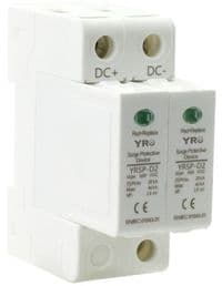 Фотогальваническая защита от перенапряжения постоянного тока YRSP-D2 DC SPD 2P 20-40KA 600VDC T2 ECONOMIC TYPE двухполюсный