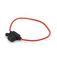 Автомобильный проводный держатель предохранителя 1015 / 16, 1A-46A,250V пыле/водонепроницаемый, медь, 30см.в корпусе ПВХ