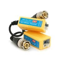 Пассивный приемник видеосигнала 8MP AHD/CVI/TV/CVBS, 720P/960P/1080P - 300/200 метров, пружинные зажимы