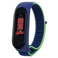Ремешок BeCover Nylon Style для Xiaomi Mi Smart Band 5/Mi Smart Band 6 Blue/Green (705418)
