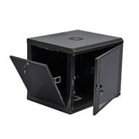 Шафа 19" 9U, 600x600x507мм (ШxГxВ), економ, акрилове скло, чорна