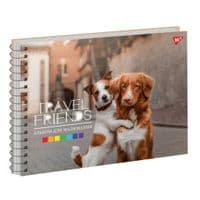 Альбом для малювання Yes А4 30 Спіраль Travel friends (130571)