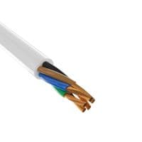 Кабель Одескабель 05VV-F 5G16 белый, цена за метр