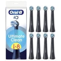 Насадка для зубной щетки Oral-B iO Ultimate Clean (Black) 8 ct XXL Pack (8700216778442)