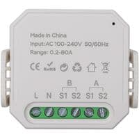 Выключатель счетчика энергии Tuya Wi-Fi MS02, 2 CT