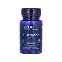 Витаминно-минеральный комплекс Life Extension L-Карнитин, 500 мг, L-Carnitine, 30 вегетарианских капсул (LEX-15323)