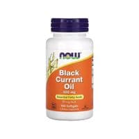 Травы Now Foods Масло черной смородины, 500 мг, Black Currant Oil, 100 гелевых кап (NOW-01715)