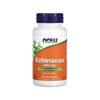 Травы Now Foods Эхинацея, 400 мг, Echinacea, 100 вегетарианских капсул (NOW-04660)