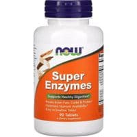 Витаминно-минеральный комплекс Now Foods Суперферменты, Super Enzymes, 90 таблеток (NOW-02960)