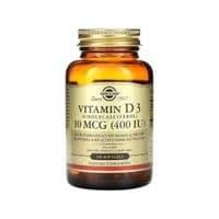 Витаминно-минеральный комплекс Solgar Витамин D3, 10 мкг (400 МЕ), Vitamin D3 (Cholecalciferol), 240 гелевых капс (SOL-03320)