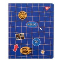 Блокнот Yes А5 50 л спираль Sticky mood клетка (151856)