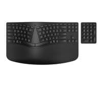 Клавиатура мембранная HP 960 BLK Ergonomic split-zone, 112key, BT, EN/UK, черный