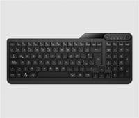 Клавиатура мембранная HP 460 Multi-Device key, BT, EN/UK, черный