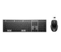Комплект клавиатуры и мыши НР 720 Multi-Device Rechargeable, BT, EN/UK, черный