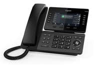 Телефон IP Gigaset Pro Professional P855BW, 2xGE LAN, Wi-Fi, 10 SIP line, BT 5.2, 1xUSB-A, PoE, 5" color TFT display, черный металл