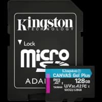 Модуль флеш-памяти Kingston 128GB microSDXC A2 U3 V30 + ADP