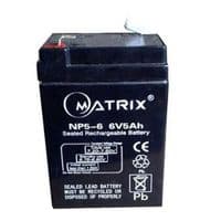 Аккумуляторная батарея Matrix 6V 5AH, 70*47*101mm