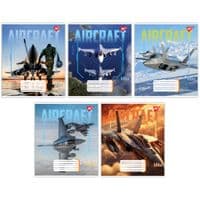 Зошит Yes Aircraft А5 60 аркушів лінія (767152)