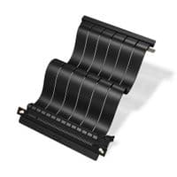 Райзер PcCooler RC185 4.0, PCI Express 4.0 x16, 18.5 см, Black, кут 180° (RC185-40BK-GL)