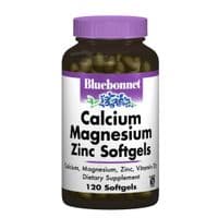 Витаминно-минеральный комплекс Bluebonnet Nutrition Кальций Магний+Цинк, 120 желатиновых капсул (BLB-00701)