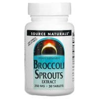 Травы Source Naturals Брокколи экстракт, 250 мг, Broccoli Sprouts, 30 таблеток (SN1103)