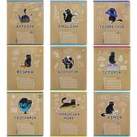 Зошит Yes набір учнівських Black cat набір 9 видів (767488)