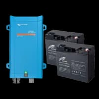 Система бесперебойного питания 614Вт/час Victron Energy + Ritar 1.20кВт