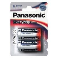 Батарейка Panasonic EVERYDAY POWER C BLI 2 ALKALINE
