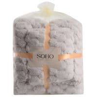 Набір рушників SOHO 35*75+70*140см, мікрофібра Sote Grey
