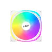 Вентилятор PCCOOLER EF3 120 ARGB ббелый для корпуса 120x120x25мм, HB, 5V ARGB 3-pin