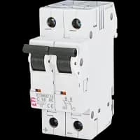 Автоматический выключатель ЕТІ ETIMAT 10 DC 2p C 16A (6 kA)