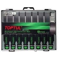 Набір викруток Toptul прецизійних 8шт. PH000-PH0, SL1.2-SL3 (GAAW0802)