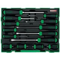 Набір викруток Toptul у ложементі 14шт. (GTC1401)