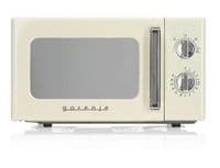 Мікрохвильова піч Gorenje, 20л, мех. керув., 700Вт, гриль, бежевий