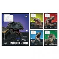 Зошит Yes JURASSIC WORLD Strength and Power А5 12 аркушів лінія (767664)
