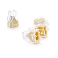 З'єднувач кабелю 2-pin аналог WAGO K773-102, 50штпак Voltronic (K773-102/50)