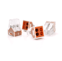 З'єднувач кабелю 4-pin аналог WAGO K773-104, 50штпак Voltronic (K773-104/50)