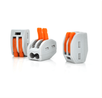 З'єднувач кабелю 2-pin аналог WAGO K222-412, 50штпак Voltronic (WAGO222-412/50)