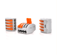 З'єднувач кабелю 4-pin аналог WAGO K222-414, 15штпак Voltronic (K222-414/15)